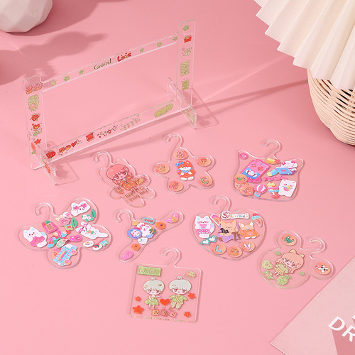 Hollywood star in the sky, DIY creative acrylic decorative plate, sticker notebook, carousel set