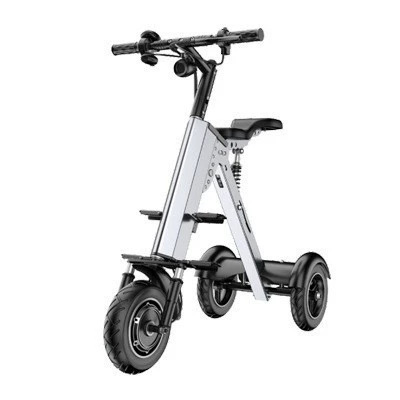 Electric Tricycle, Qatlanan elektrik velosipedlər - 36v10a-350w-parent-child-seat