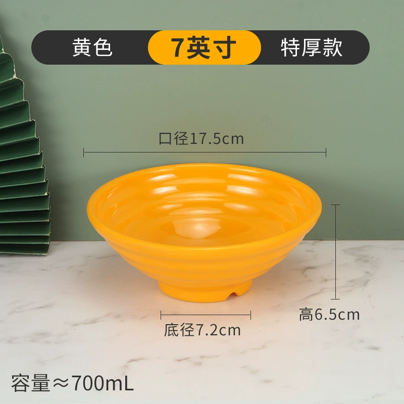 Shatterproof Plastic Soup Bowl, Commercial Grade, Thick Durable 15.5 cm (6") Options