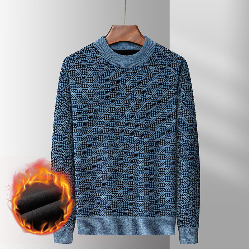 B205 블루 그레이 셔닐 실 기모 두께