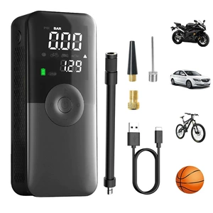 Portable handheld car inflator bicycle tire ball mountain bike swimming ring ski ring pump