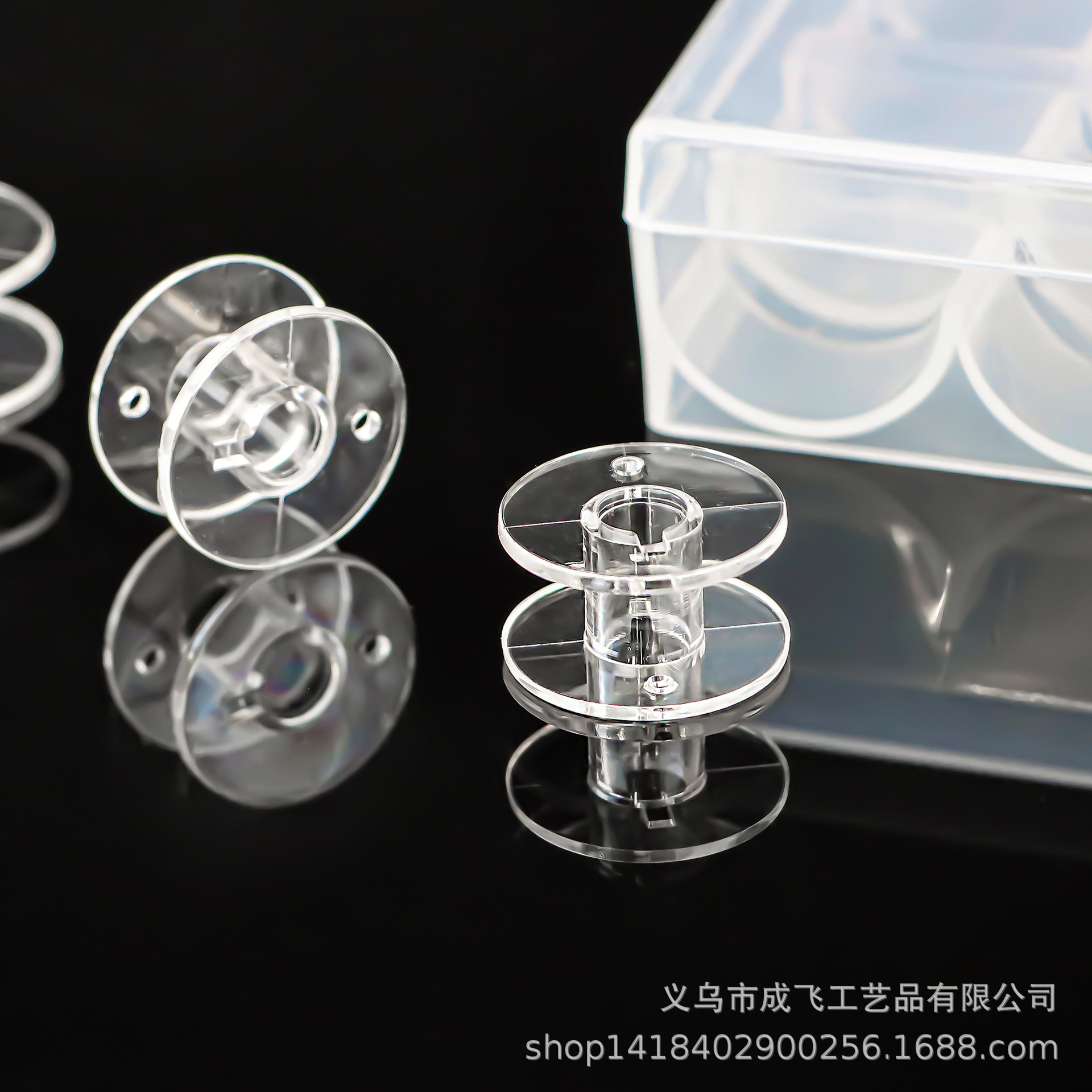 Bobina 25 piezas traje caja de plástico transparente ventas directas de fábrica (excluyendo bobina transparente)