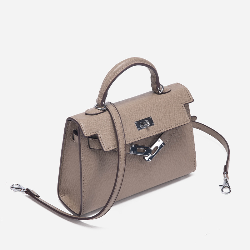 Bolsa de mensajero de hombro de las mujeres 2023 nueva textura Kelly bolsa mini cocodrilo patrón de alto grado de lujo ligero mujeres