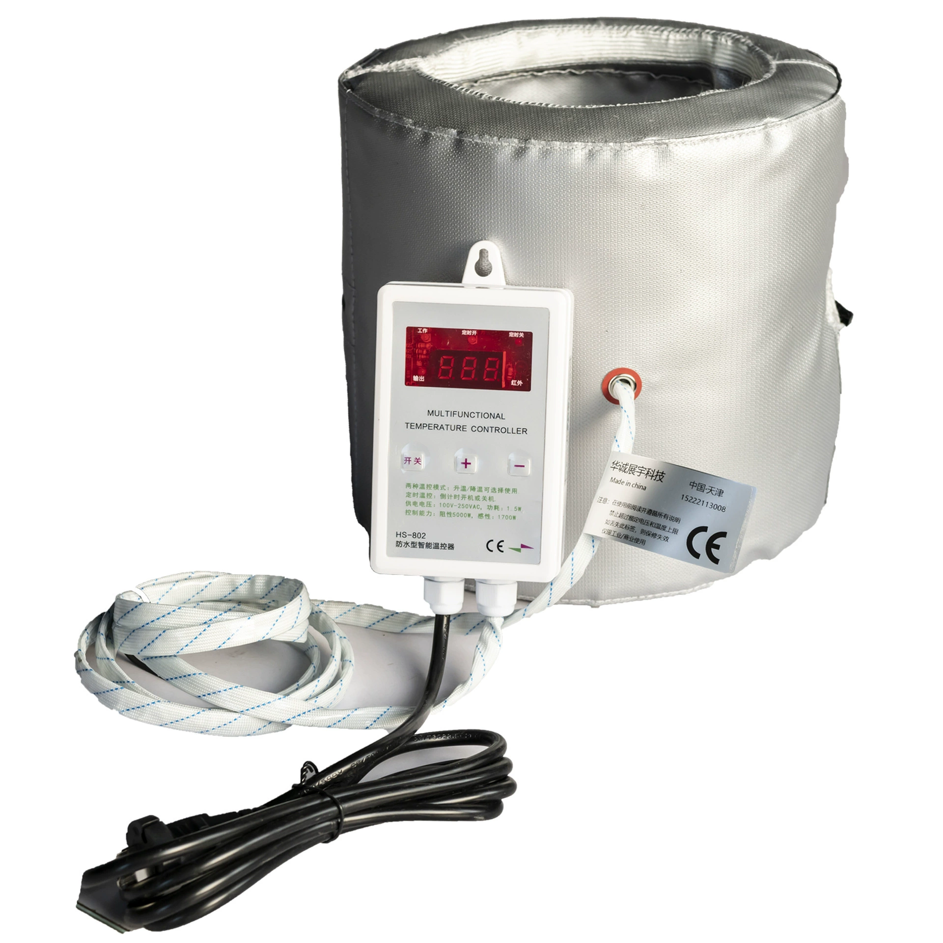 Съемный нагрев электрическое отопление изоляции рукав гибкий нагрев изоляции рукав