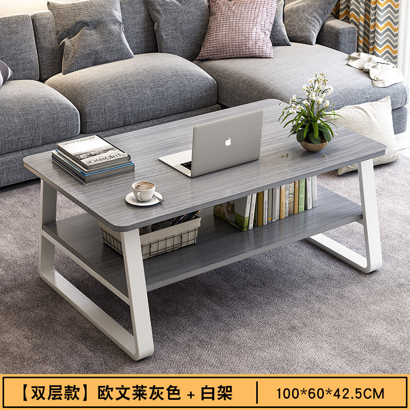 Mesa de café pequeño apartamento sala de estar sofá lado varios Oficina simple mesa de té SALA DE ALQUILER mesa pequeña mesa baja multifuncional
