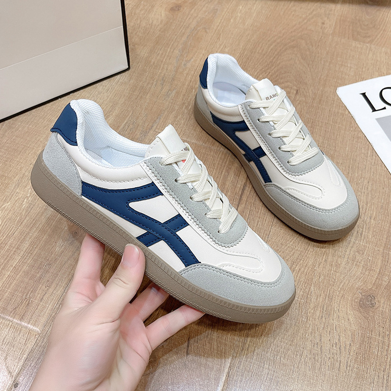 Zapatos de mujer Gump zapatos con falda de primavera y verano zapatos de suela gruesa una sola cabeza ancha suela suave no se cansa de los pies zapatos de entrenamiento de la ley suela plana lujosa alta