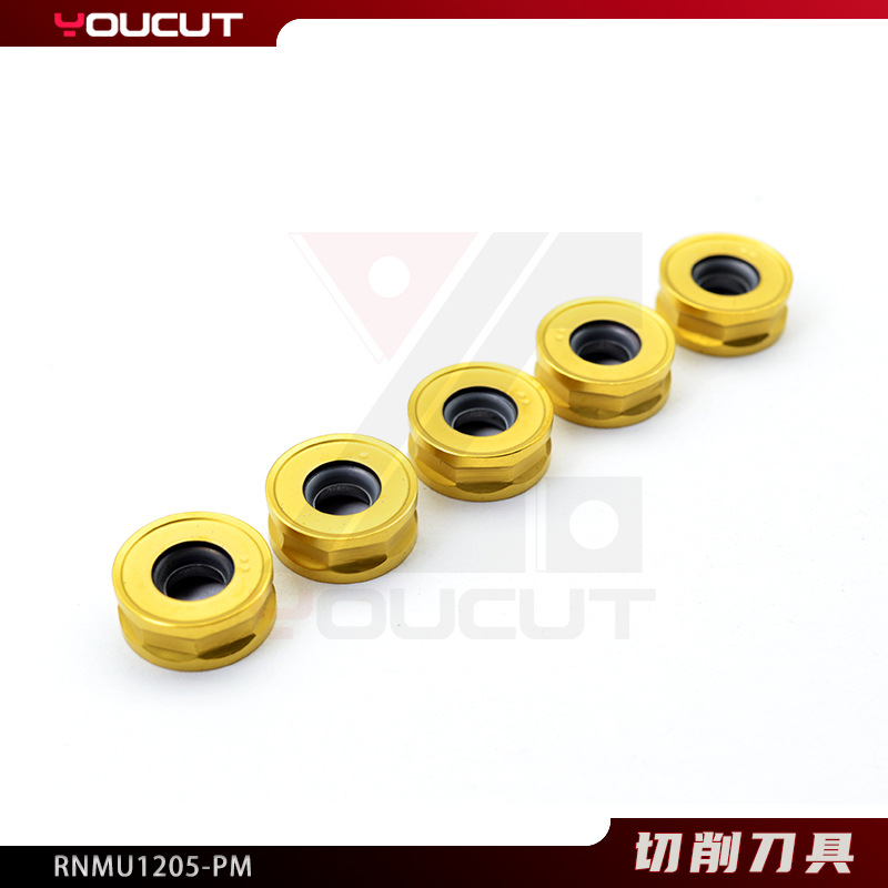 厂家直供硬质合金数控铣削刀片RNMU1205-PM铣刀五金刀具钨钢