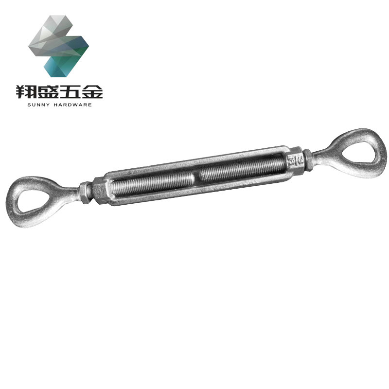 美式模锻花兰螺丝电镀锌热镀锌花篮螺栓钢丝绳拉