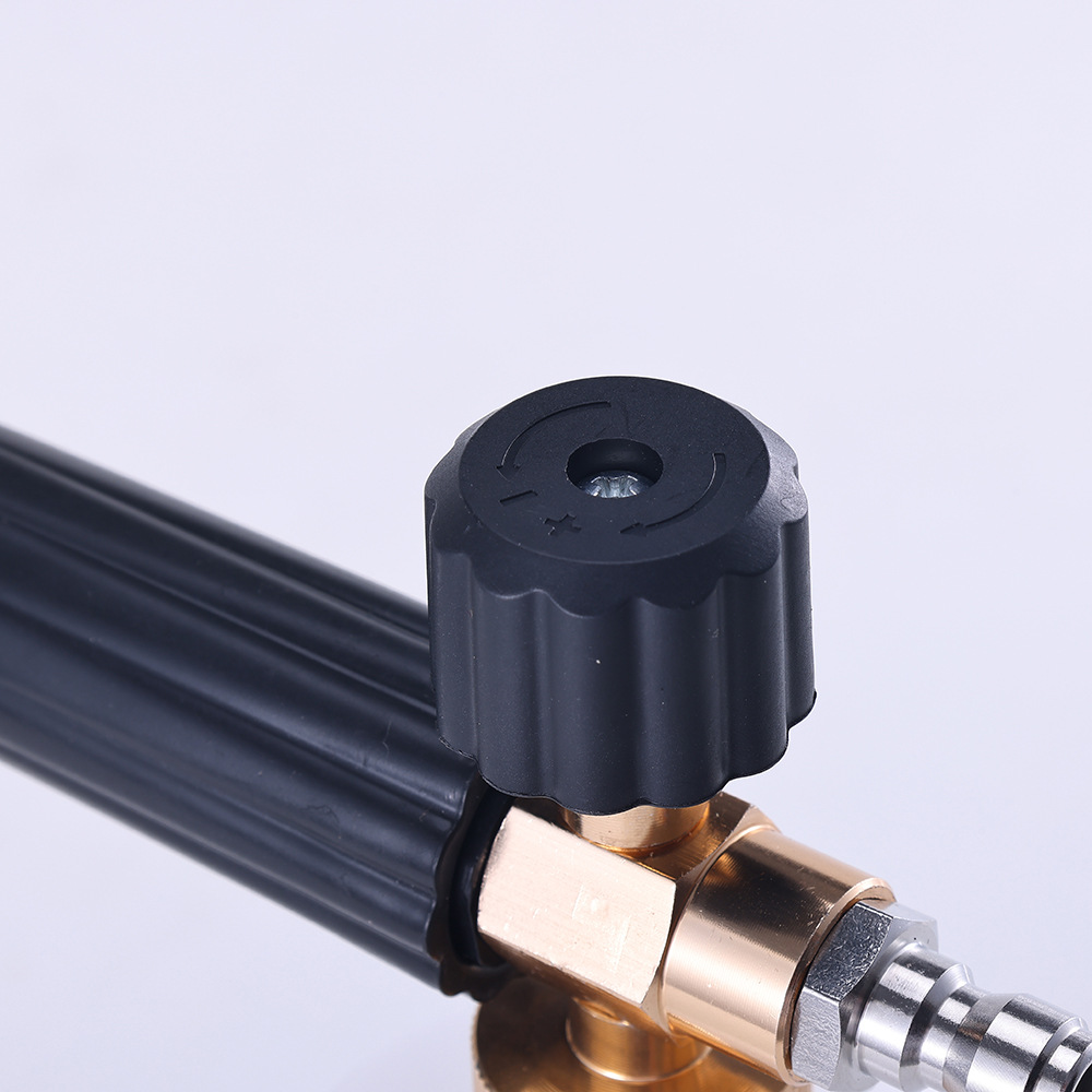 No. 0 semi-aluminum PA foam pot high-pressure cleaning car water gun spray pot with 1/4 quick connector, large capacity, specialized for car washing