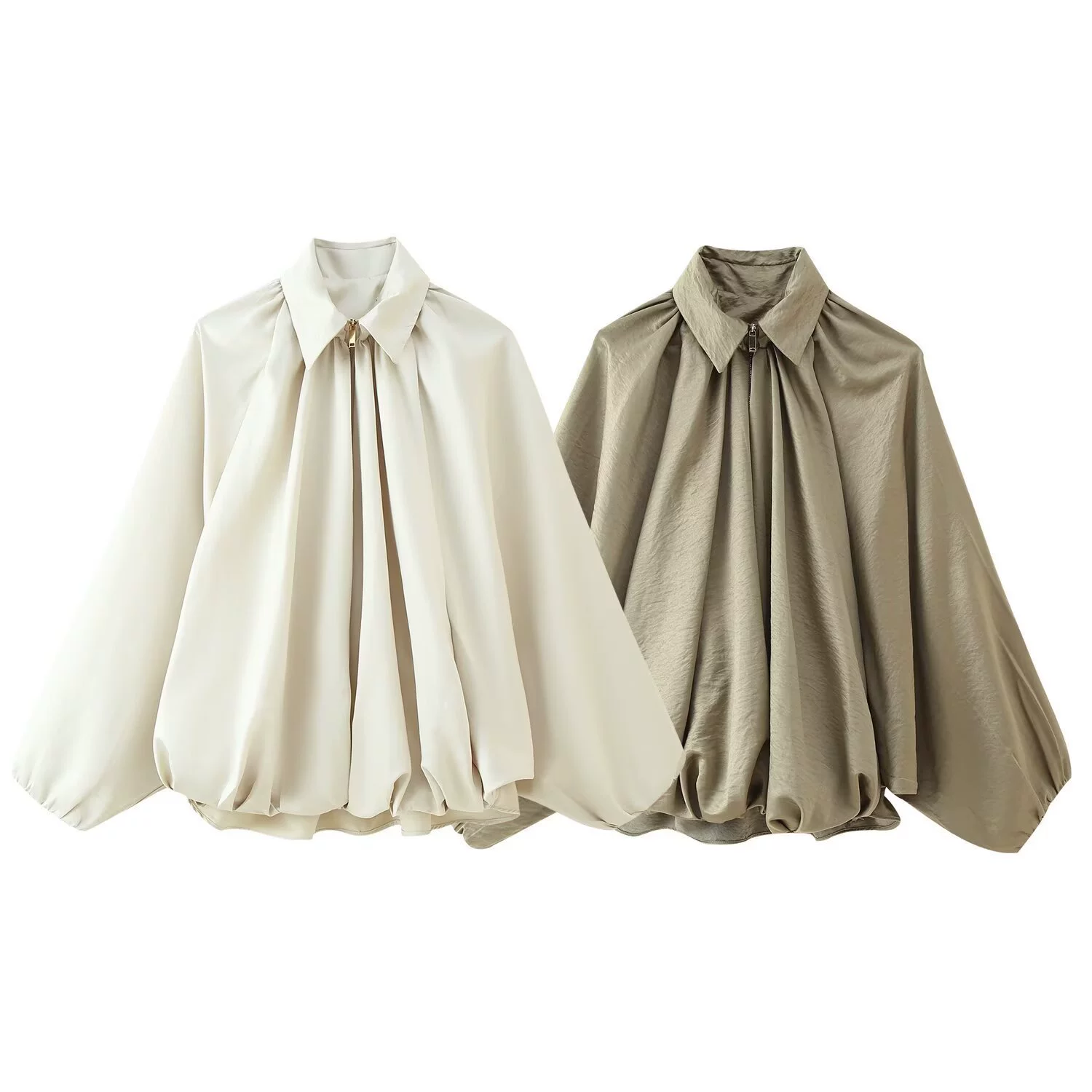 Европейская и американская мода 2025 года: женская одежда, модная пуховая куртка-бомбер для трансграничной торговли