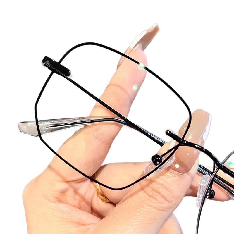 Nuevas gafas de lectura sin montura con filtro de luz azul para hombres y mujeres, gafas de lectura ultraligeras con protección ocular, elegantes y versátiles, gafas de alta gama