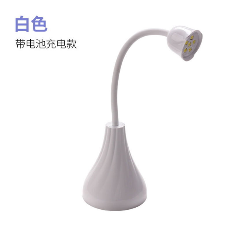 Nuevos productos de estilo japonés de manicura rosa luz de terapia portátil recargable no negro mano seca rápida máquina de terapia de luz pegamento de esmalte