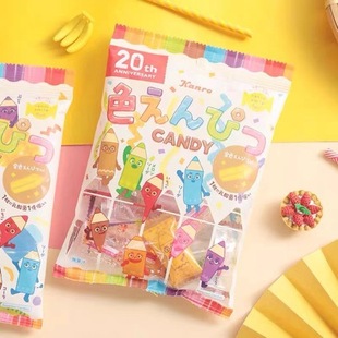 �ձ��ʘ�KANRO��ɫ�U�P��ʲ�\ˮ����Ӳϲ�ǹ����ֵ����152g*6��