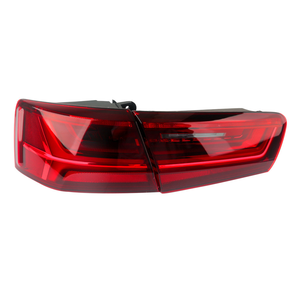 Para Audi A6L Luz trasera C7 16 - 18 C7PA Luz trasera Luz trasera Luz trasera Luz de dirección Luz de freno Asamblea