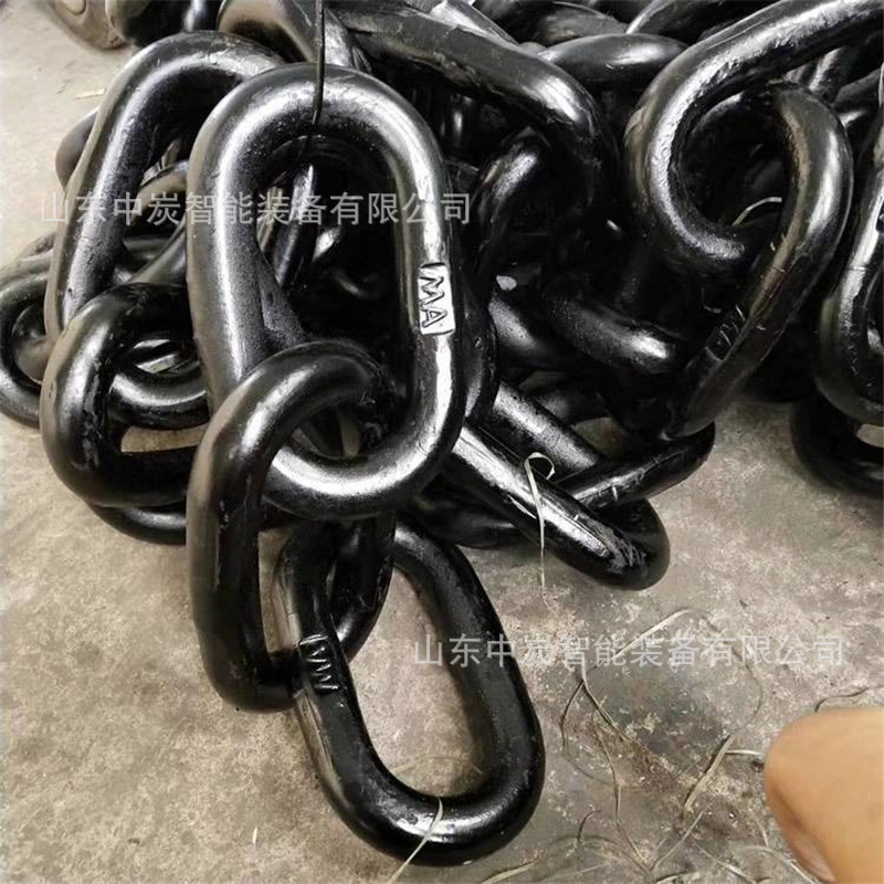 批量出售矿车五环链 矿用承重锰钢五环链 32*140*60五环链