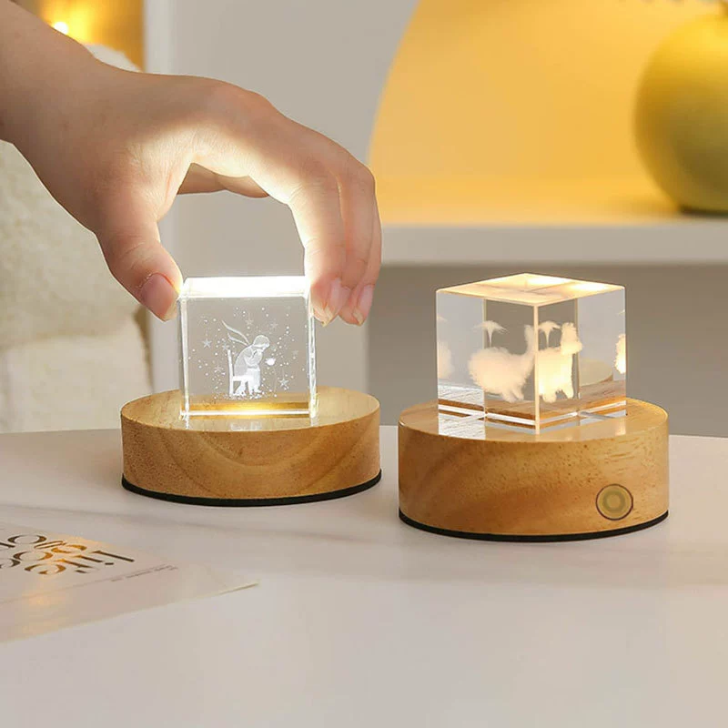 Луна ночной свет, декоративная USB-лампа-фонарь, 6–8 см, романтический подарок для спальни