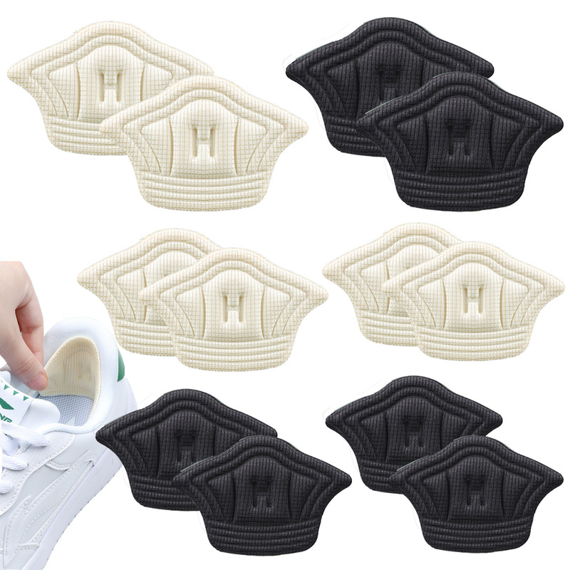 Sneakers Heel Sticker Anti-wear Shoe Anti-drop Heel Shrink Size Tailable Thickened Extra-small Shoe Size Self-adhesive Half-size Sticker