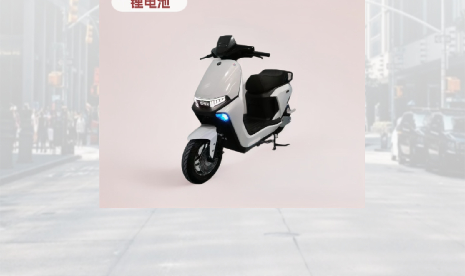 10-Inch 48V Lithium Battery Electric Bicycle with Long Battery Life and License Plateable Battery Car Electric Motorcycle Electric Bicycle