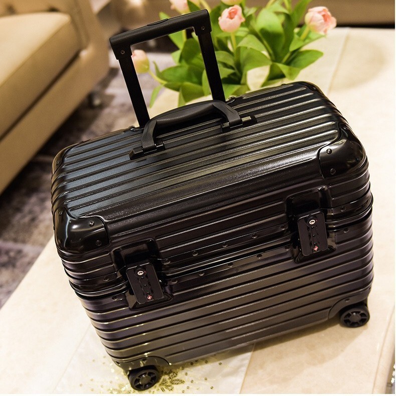 Flip-top luggage 18inch pilot's suitcase 20inch carry-on suitcase travel trolley case men's camera photography handbag Flip-top luggage 18inch pilot's suitcase 20inch carry-on suitcase travel trolley case men's camera photography handbag