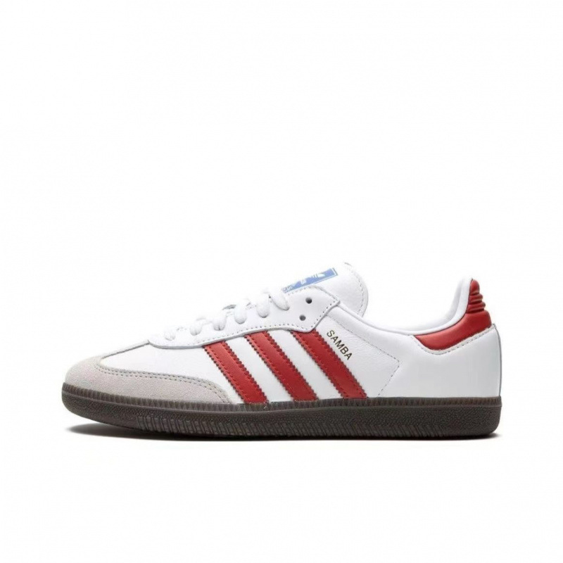 adidas Samba OG Cloud White Collegiate Red