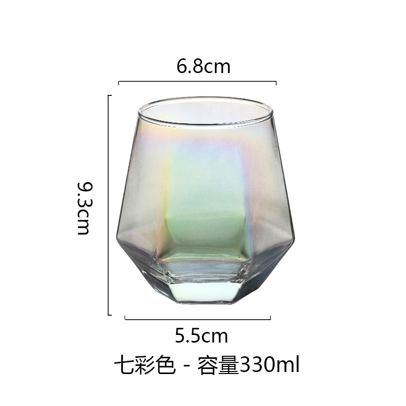 Taza de agua del norte de Europa Taza de enjuague bucal de vidrio del hotel Juego de taza de cepillo de dientes de pareja Cepillo de lavado Taza de dientes Hogar multifuncional