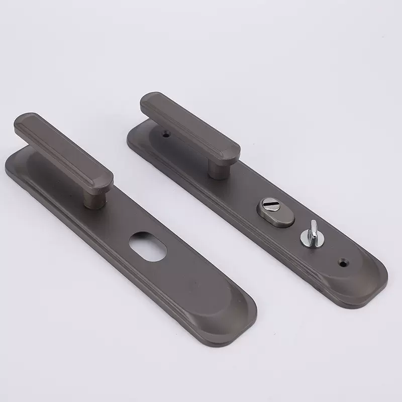 防盗门铁制锁具家用喷漆门把手 通用型机械锁铁门大门锁 直营批发