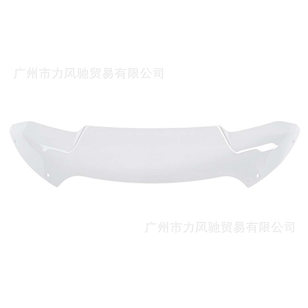 4,5 pulgadas Motorbike Front Airflow Windshield para accesorios de deslizamiento de carretera de Harley