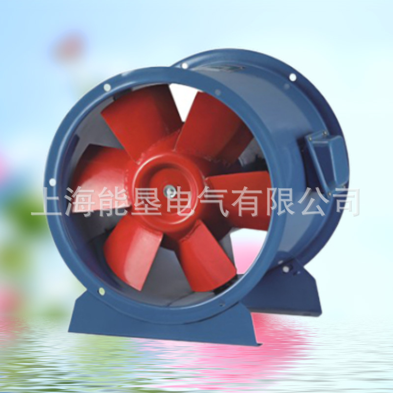 HTF-V型消防轴流排烟风机工业380v通风排风机耐高温