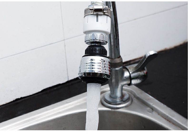 Faucet splash preventer extension device, pressurized shower head splash preventer, household kitchen faucet universal head bubble generator undefined