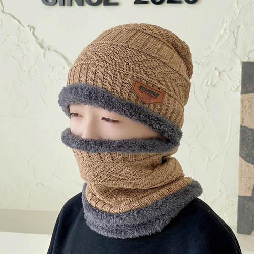 Winter knitted beanie street hat for men, Korean style trendy unisex winter casual hat with a cool and stylish personality.