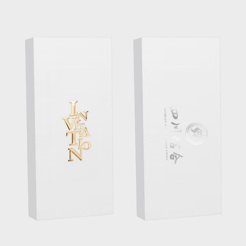 Caja de bolígrafo personalizada universal 10 / 12 caja de cartón blanco caja de embalaje caja de cartón blanco se puede imprimir logotipo