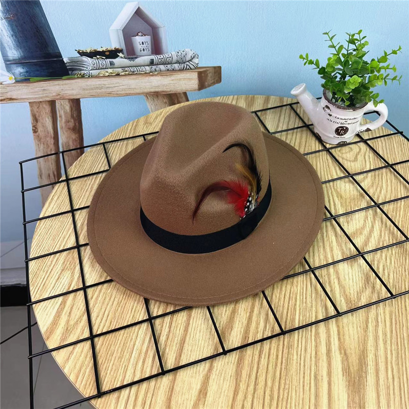Sombrero de Gala de Ala Ancha para Primavera y Otoño image 12