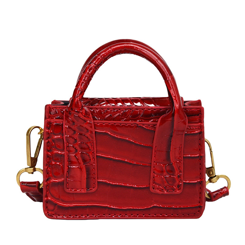 Crocodile pattern for women 2024 new model, high-end western-style texture, crossbody shoulder bag, hand-held small_voghion.com
