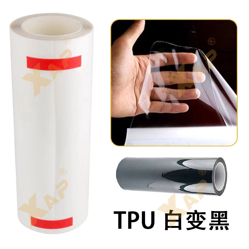 Cross-border exclusive for Tesla Y factory direct car self-repair protection car headlight color change film