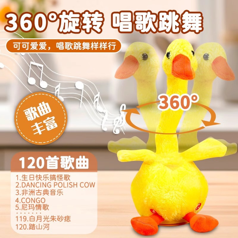 [SMS EXPRESS] Aprenderá a hablar reproduciendo juguetes de patos, bebés, bailar y cantar, juguetes, regalos, muñecas