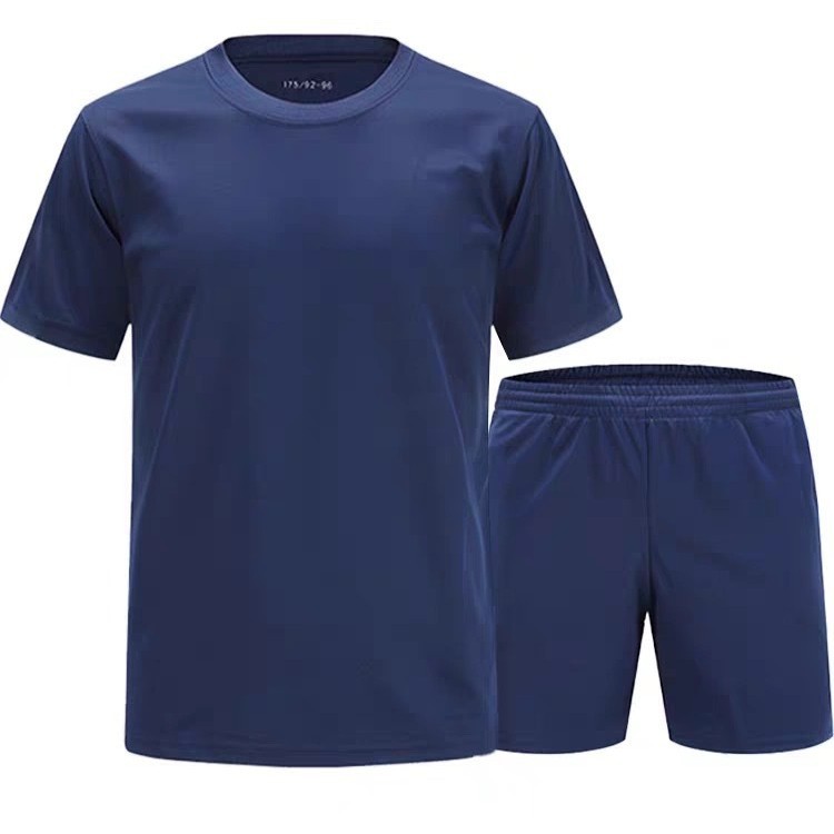 Manufacturer Wholesale New Fire-Fighting Short-Sleeved Physical Fitness Clothing Summer Sports Training Clothing Shorts Suit Men's Quick-Drying Outdoor