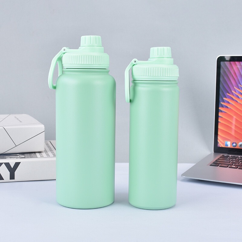 越境特別供給新製品スプレープラスチック 304 ステンレス鋼魔法瓶カップ屋外ポータブルトラベルケトル多容量スペースケトル|undefined
