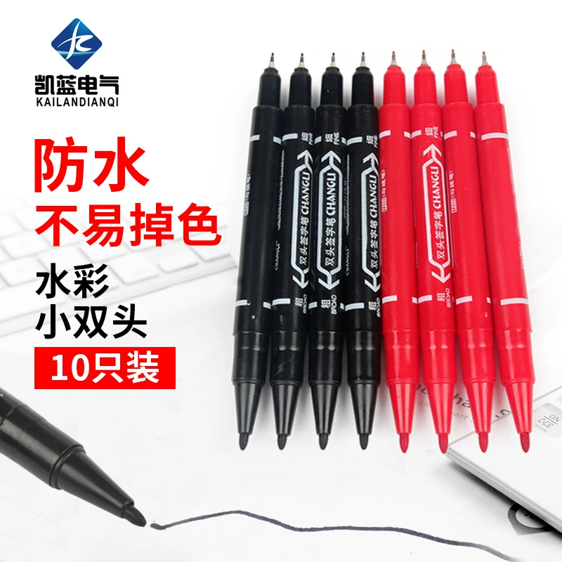 Liner painting, water-based pen, black stationery, 10 pieces, wholesale
