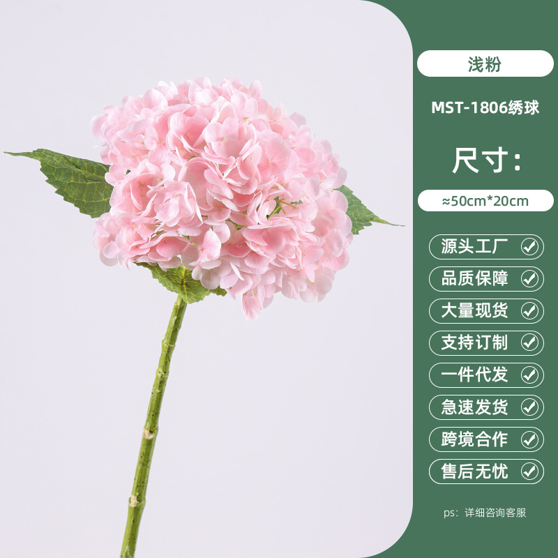 Simulación de sensación de mano 196 piezas de hidratación de mano de bodas de hidratación de mano de flores falsas de hidratación transfronteriza