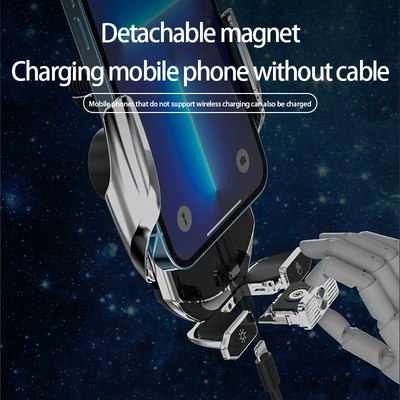 Wireless Charging Navigation Holder, Car phone holder