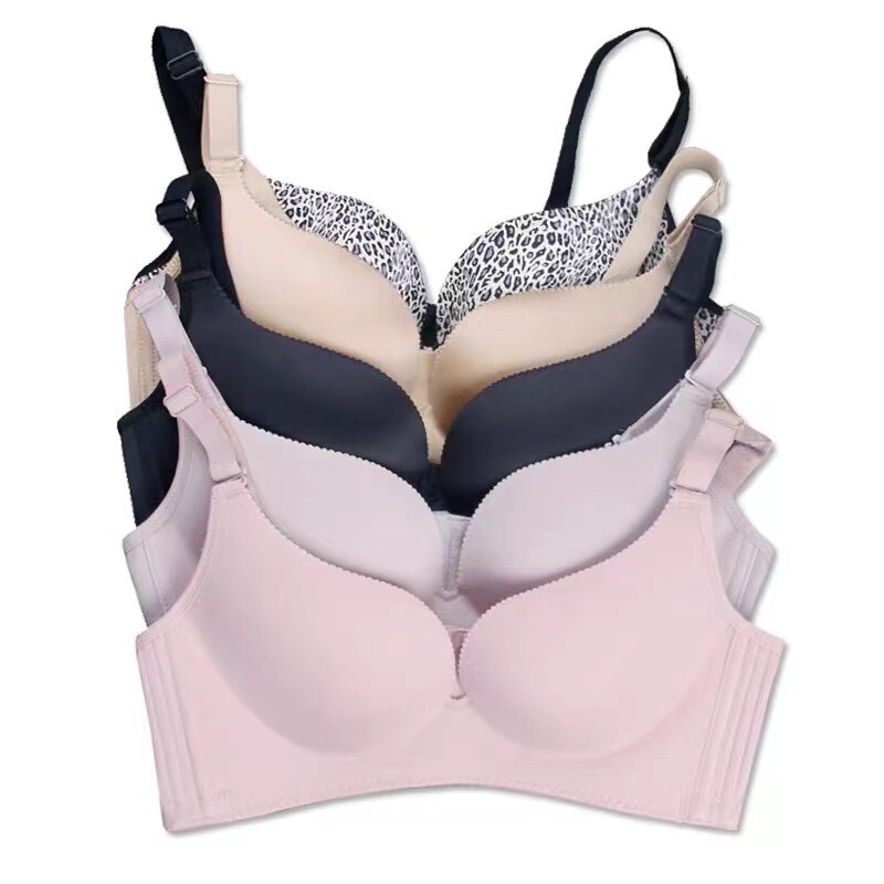 Jinwei Underwear Genuine No Rings High-end Breathing Small Chest Comfortable Gathering Bra