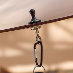 Outdoor strong magnet hook strong magnetic magnetic hook camping light hanging canopy tent holder hook carabiner