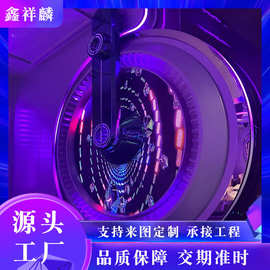 KTV金属模块化 异形制作酒吧会所天花吊顶 装饰造型厂家不锈钢