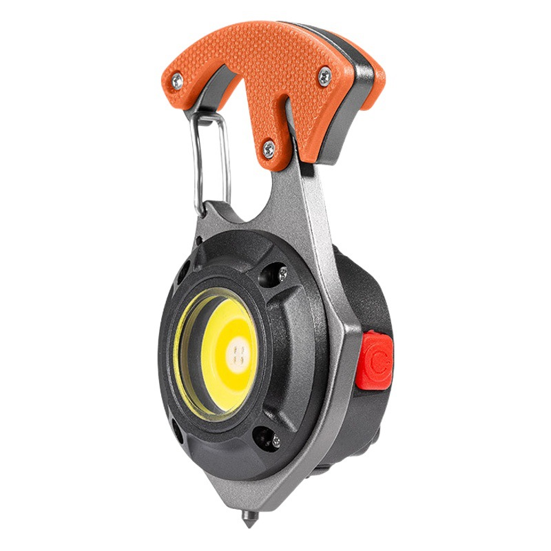 Éxito de ventas transfronterizo: llavero luminoso LED ultracompacto, linterna portátil ultraligera de alta intensidad