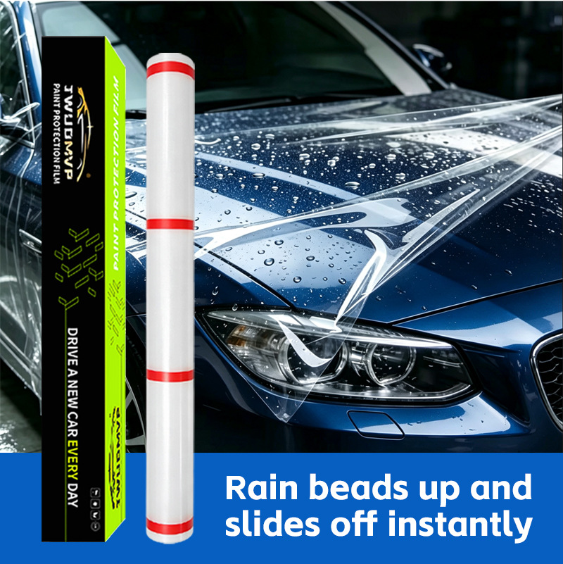 Cross-border exclusive supply of super-hydrophobic lotus leaf effect car paint protection film, self-healing, high-quality, heat-repairable TPU PPF