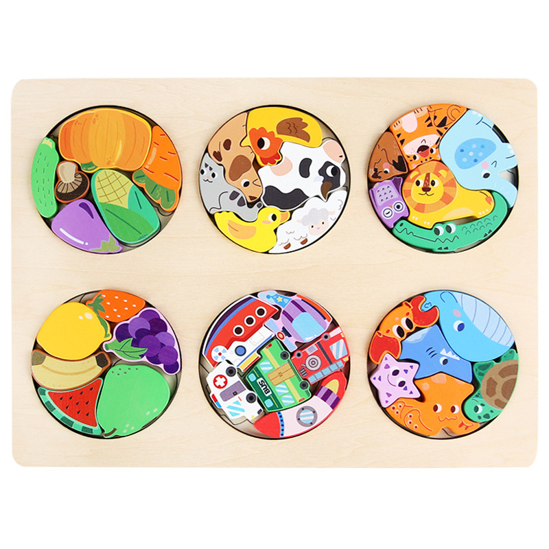 Rompecabezas seis en uno 0.4kg