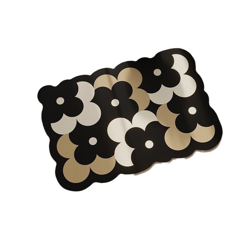 Bathroom Absorbent Floor Mat, Non-Slip Mat, Bathroom Toilet Foot Mat, Bathroom Quick-Drying Mat, Entrance Hall, Stain-Resistant and Wear-Resistant Mat