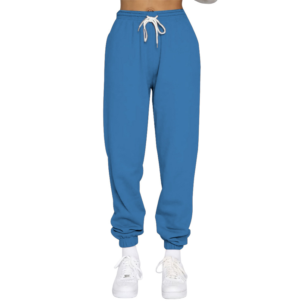 Women's Fashion Solid Color Cotton Polyester Zipper Patchwork Pants Sets display picture 31