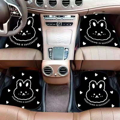 Universal Foot Pad, Car Mat - line-rabbit-main-driver-single-piece-5064cm