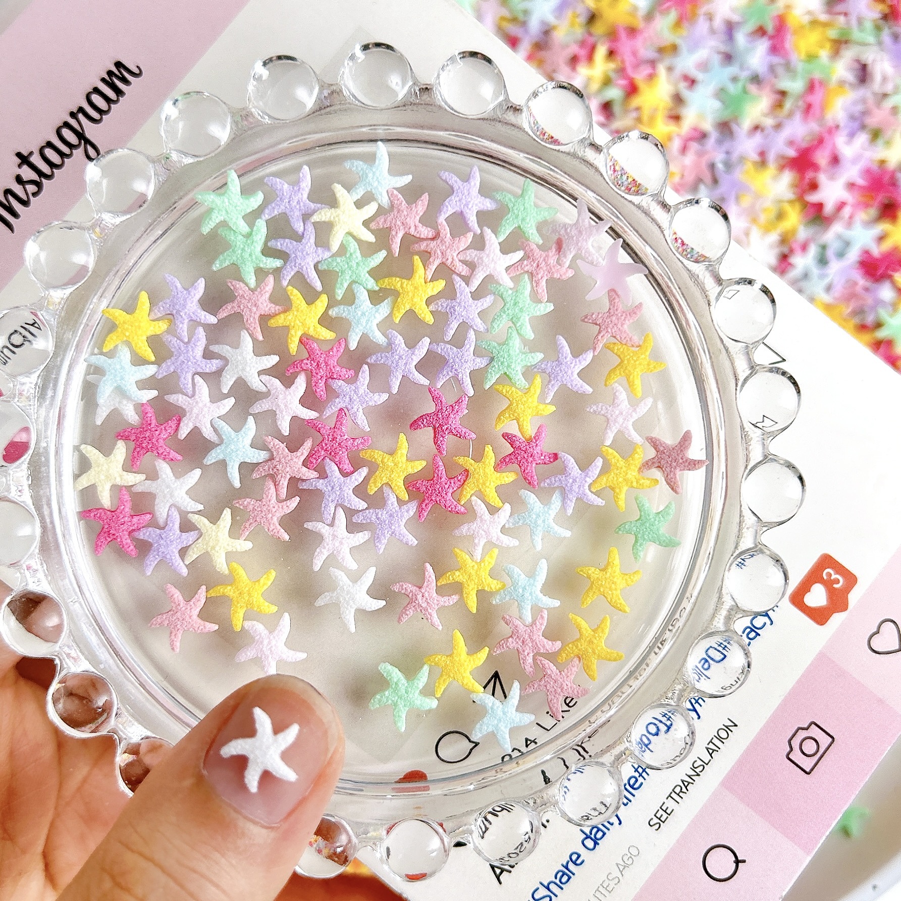 Nail decoration, fake nails for nails, accessory for manicure, accessories, new collection, DIY 3